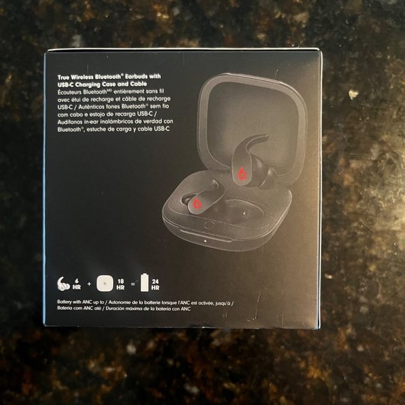 Beats Fit Pro True Wireless Noise Cancelling In-Ear Earbuds, Black (MK2F… - Picture 6 of 10